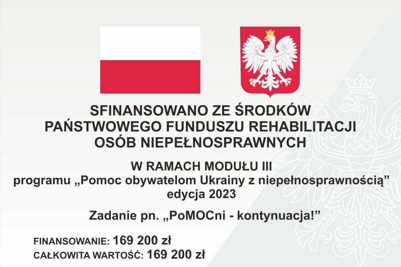 PoMOCni - kontynuacja!  - PFRON