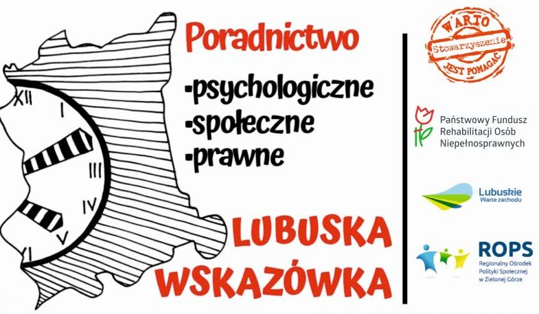 Lubuska Wskazówka - bezpłatne poradnictwo dla osób niepełnosprawnych.